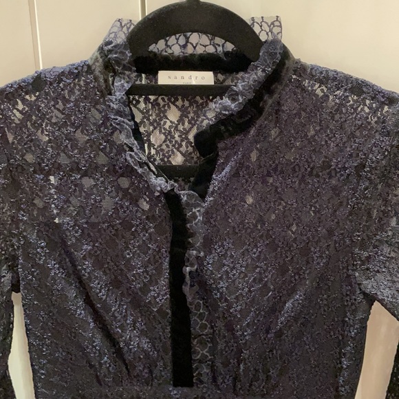 Never worn! Sandro lace dress - Picture 3 of 8